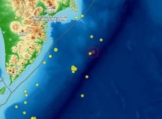 Землетрясение магнитудой 4,1 произошло у берегов Камчатки
