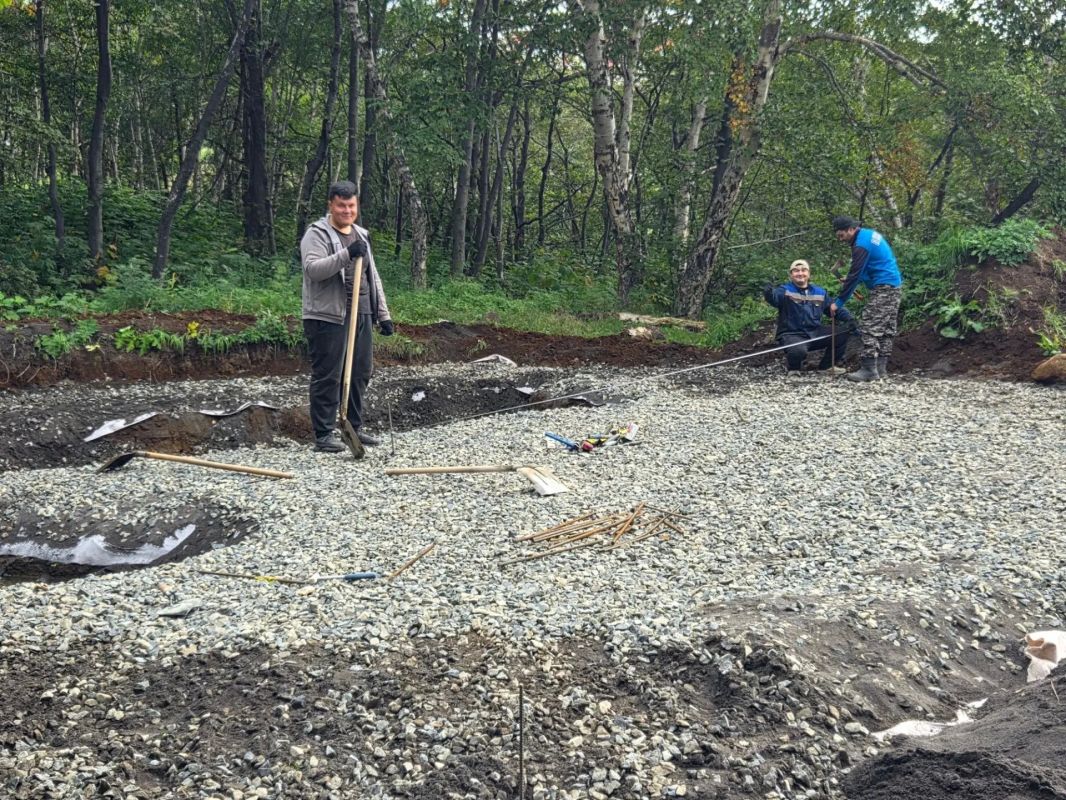 В парке «Дачный» идёт второй этап благоустройства В парке «Дачный» идёт второй этап благоустройства
