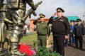 Сегодня в селе Мильково в сквере Памяти прошло торжественное мероприятие «Живи и Помни», посвященное открытию Памятника Героям специальной военной операции