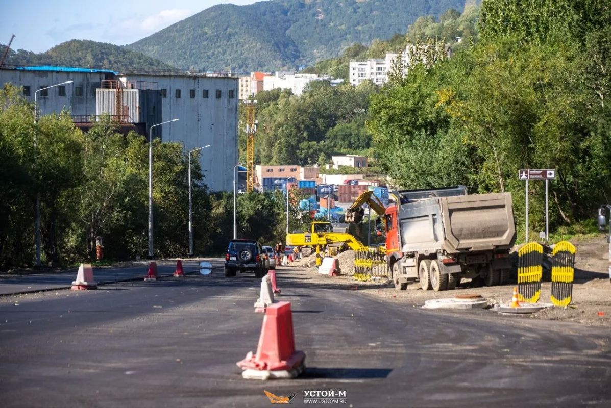 На федеральной дороге А-401 в краевой столице продолжаются ремонтные работы На федеральной дороге А-401 в краевой столице продолжаются ремонтные работы