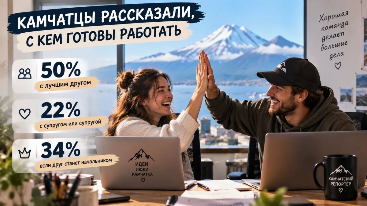 КАМЧАТЦЫ РАССКАЗАЛИ, С КЕМ ГОТОВЫ РАБОТАТЬ