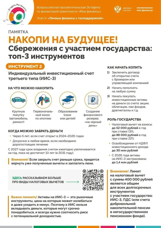 Стартовал Этап Х: «Личные финансы с господдержкой» Эстафеты «Мои финансы»! Стартовал Этап Х: «Личные финансы с господдержкой» Эстафеты «Мои финансы»!