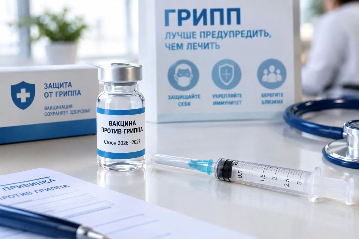 Стало известно, какие штаммы вируса гриппа ожидаются в сезоне 2026–2027