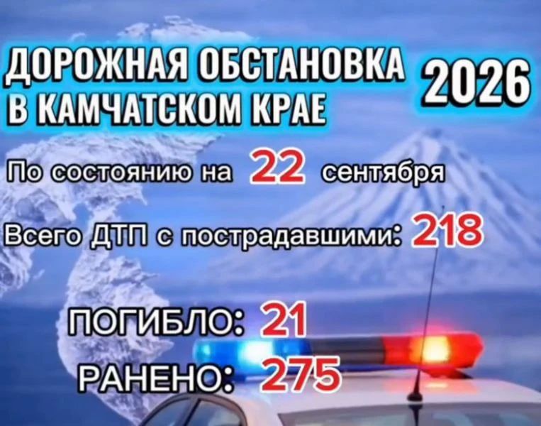 Три человека за сутки пострадали в ДТП на дорогах Камчатки