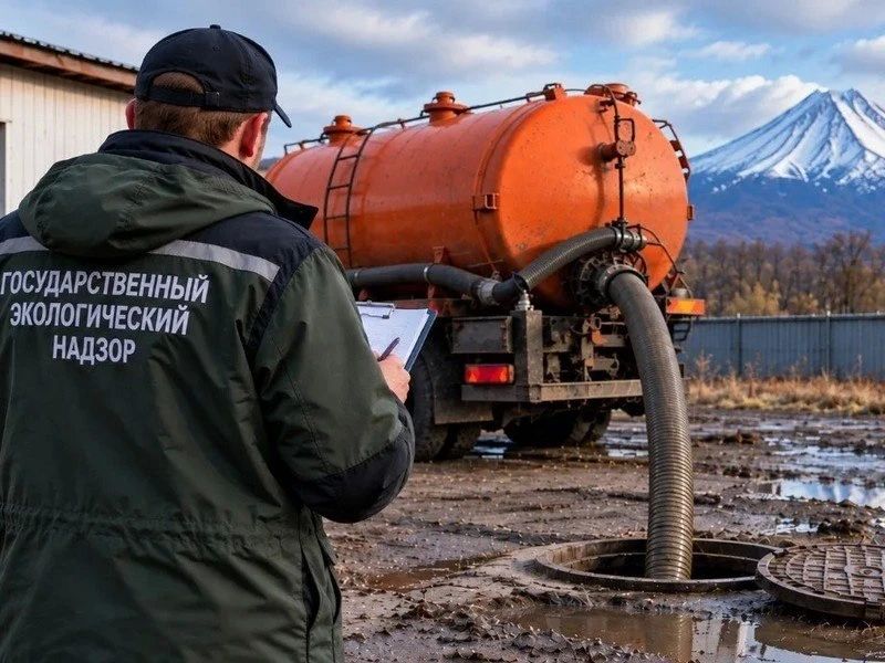 На Камчатке зафиксировали незаконный сброс отходов в подземку