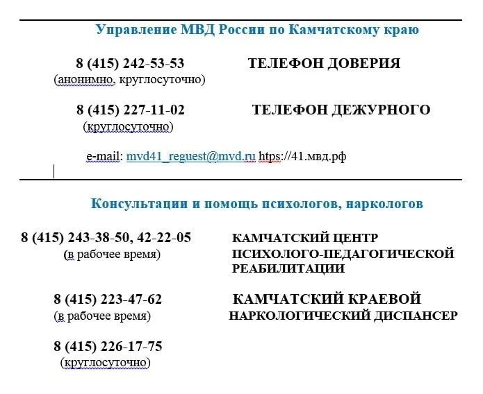 В Камчатском крае стартовал второй этап Общероссийской акции «Сообщи, где торгуют смертью!» В Камчатском крае стартовал второй этап Общероссийской акции «Сообщи, где торгуют смертью!»