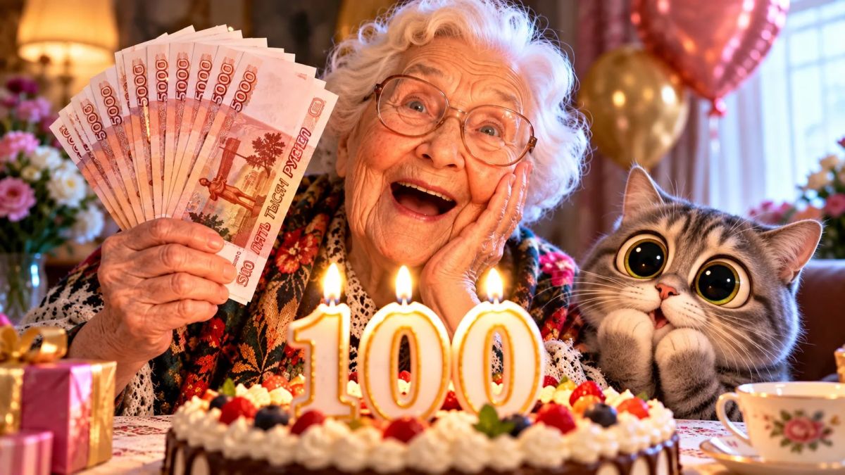 200 тысяч за 100-летний юбилей: в России предложили награждать долгожителей рублём