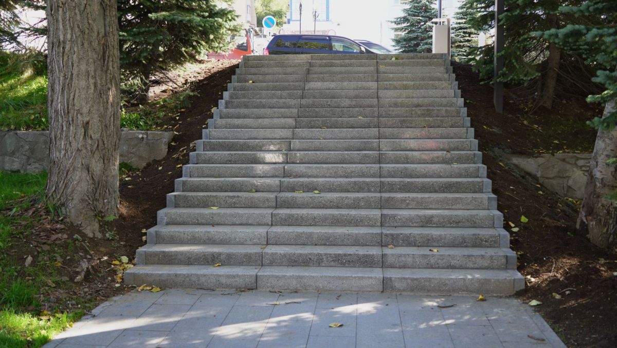 В сквере Свободы в краевой столице завершили второй этап благоустройства В сквере Свободы в краевой столице завершили второй этап благоустройства