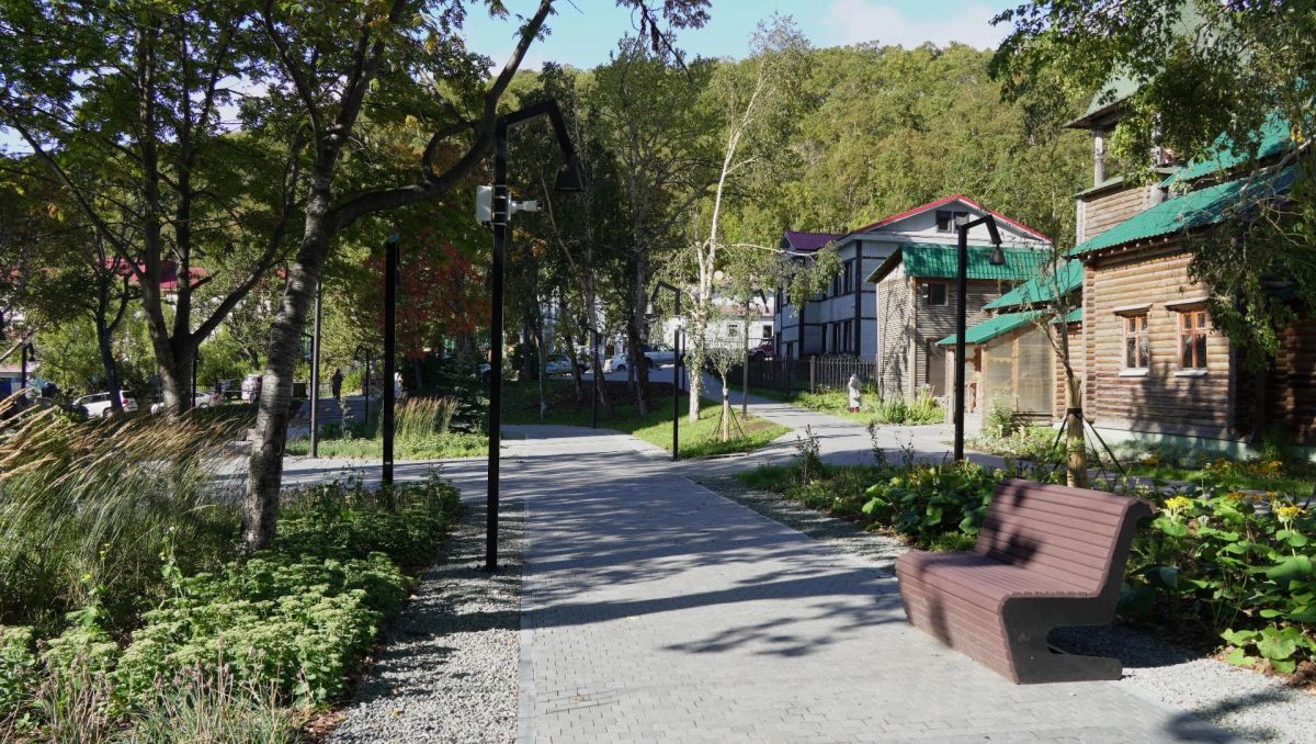 В сквере Свободы в краевой столице завершили второй этап благоустройства В сквере Свободы в краевой столице завершили второй этап благоустройства