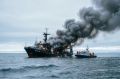 Пропавшие моряки после пожара на «Триумфе» не найдены
