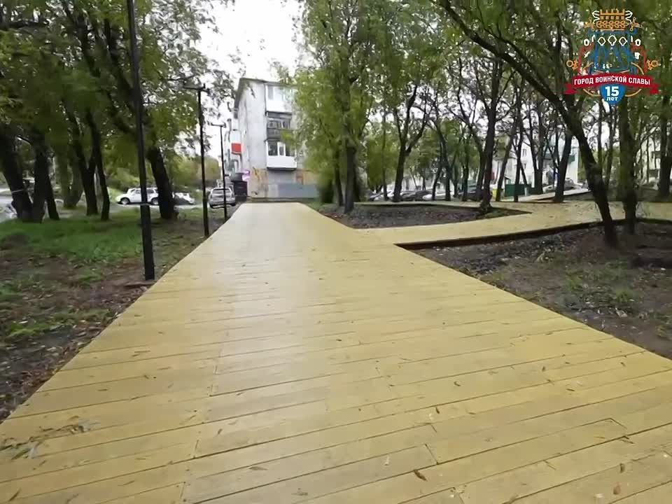 В рамках программы развития «Город 20/30» на улице Пограничной завершается благоустройство востребованной пешеходной зоны