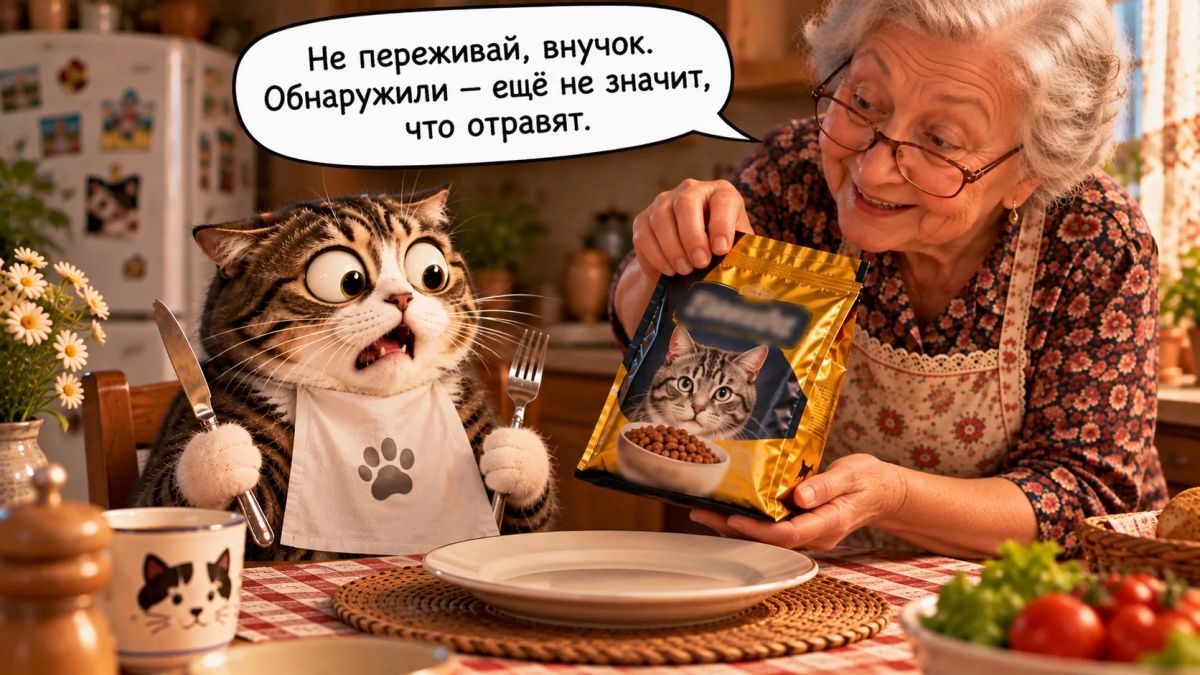 СВИНЕЦ НАШЛИ В 99 ИЗ 100 ОБРАЗЦОВ КОШАЧЬЕГО КОРМА