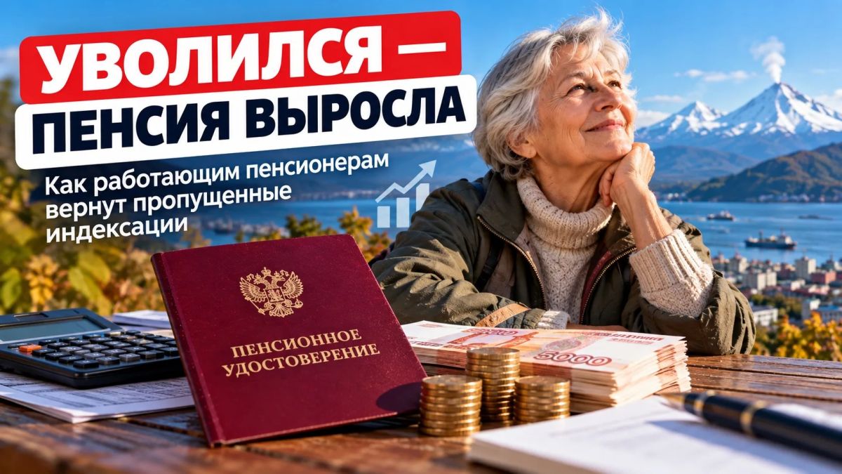 УВОЛИЛСЯ - ПЕНСИЯ ВЫРОСЛА: КАК РАБОТАЮЩИМ ПЕНСИОНЕРАМ ВЕРНУТ ПРОПУЩЕННЫЕ ИНДЕКСАЦИИ