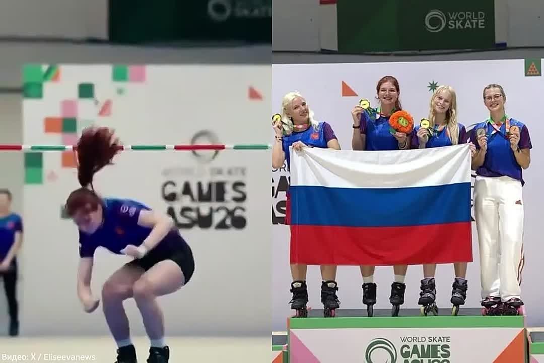 17 медалей и мировой рекорд! Россияне покоряют World Skate Games в Парагвае!