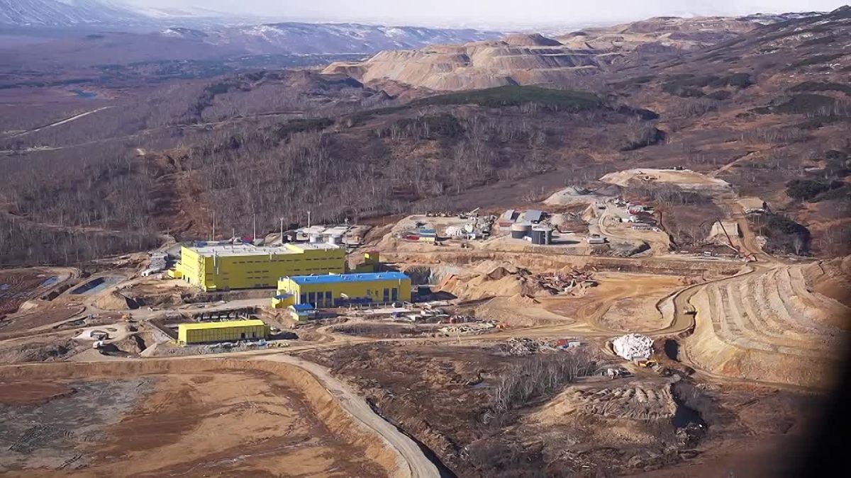 На Камчатке запустили одну из крупнейших золотоизвлекательных фабрик