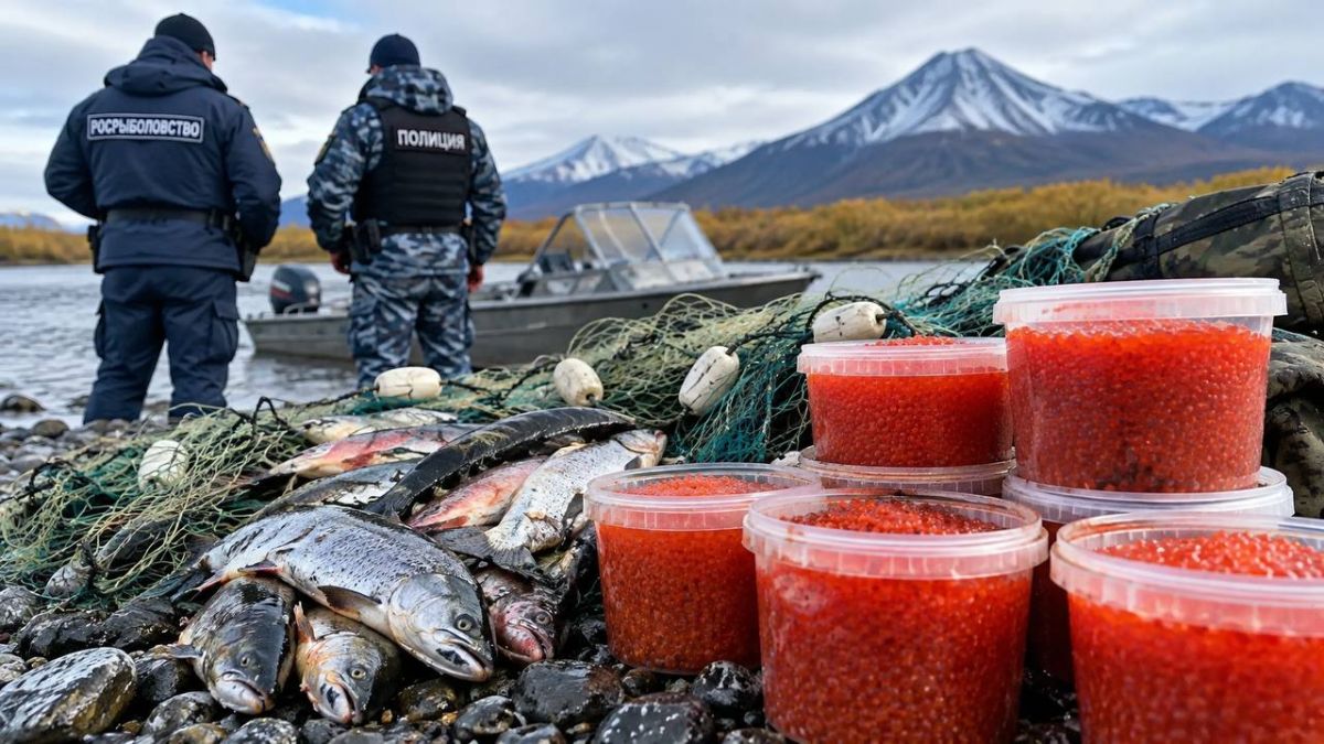 274,5 кг незаконного улова изъяли на Камчатке за неделю