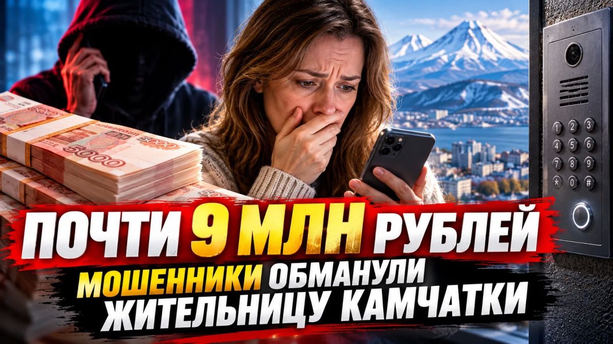 ПОЧТИ 9 МЛН РУБЛЕЙ ПОТЕРЯЛА ЖИТЕЛЬНИЦА КАМЧАТКИ ПОСЛЕ НЕДЕЛИ ЗВОНКОВ