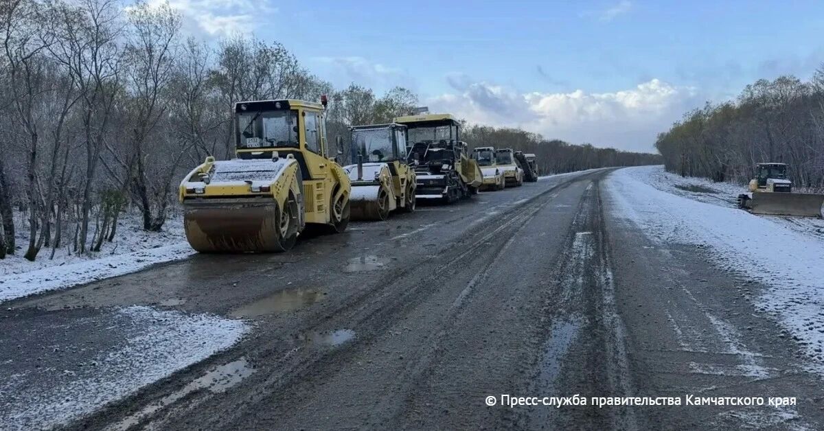 Рекордные объемы дорожного ремонта выполнены на Камчатке в 2026 году