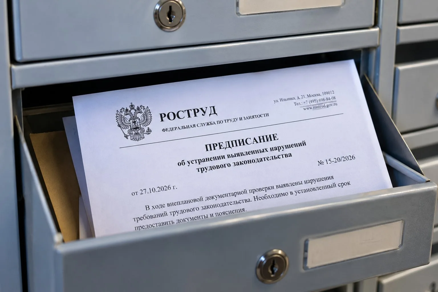 Работодателей атакуют мошенники под видом Роструда