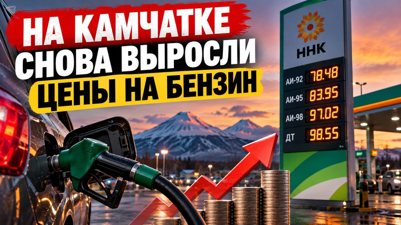 КАМЧАТКА: ЛИТР БЕНЗИНА УЖЕ ПОЧТИ 84 РУБЛЯ