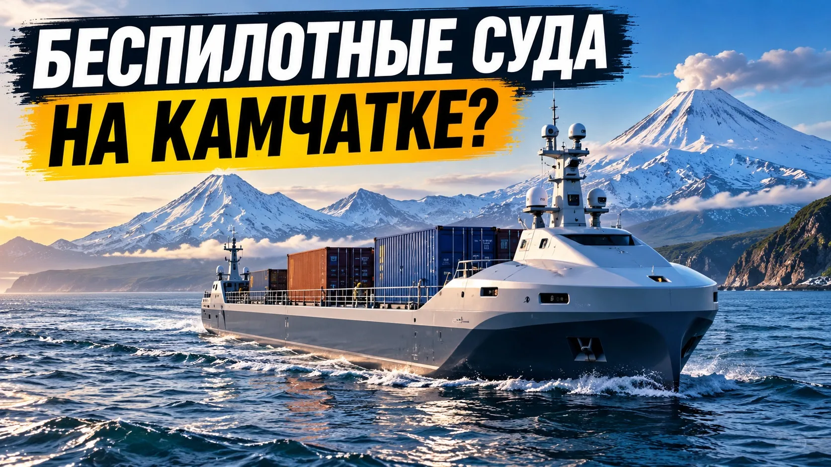 На Камчатке могут появиться беспилотные суда