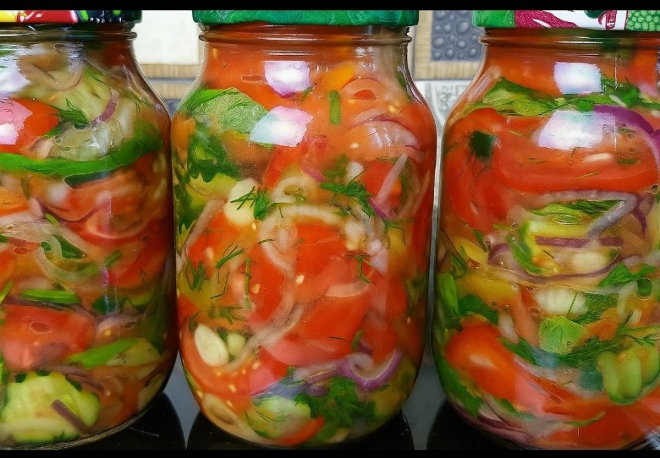 Салат шакароб: как сохранить вкус лета на зиму