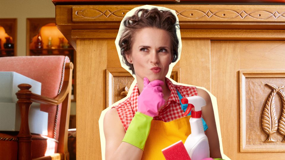 Мелкие детали мебели и резьба больше не будут проблемой: вот как их чистят за 5 минут