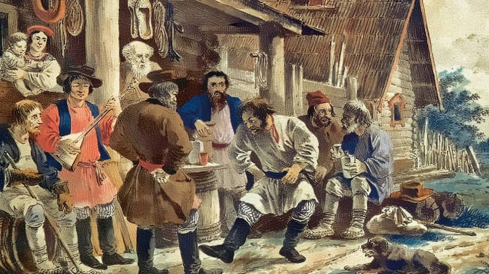 Как на Дворцовой площади появился первый казенный кабак: от кадок до «монопольки»