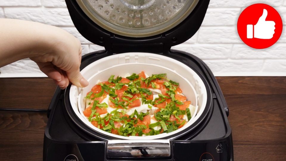 Сочная рыба с помидорами и сыром: идеальный ужин в мультиварке