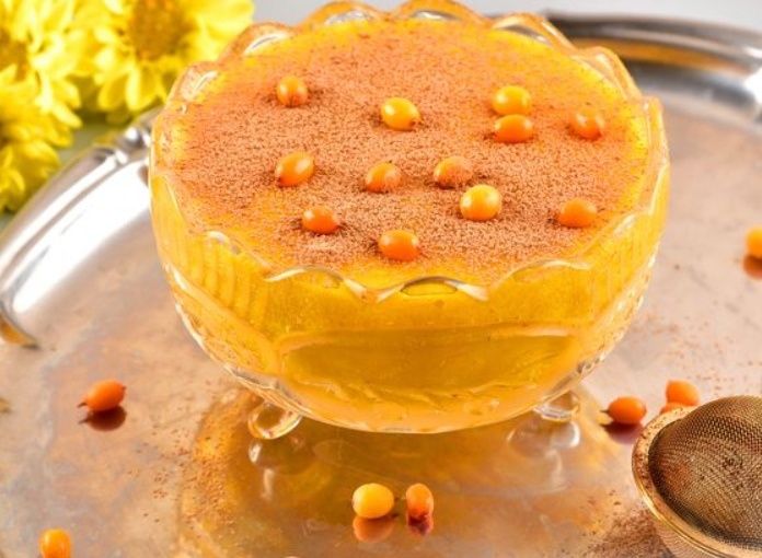 Нежный мусс из облепихи: сочетание вкуса и простоты