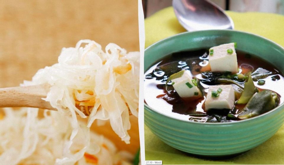 Семь продуктов, которые богаче пробиотиками, чем йогурт